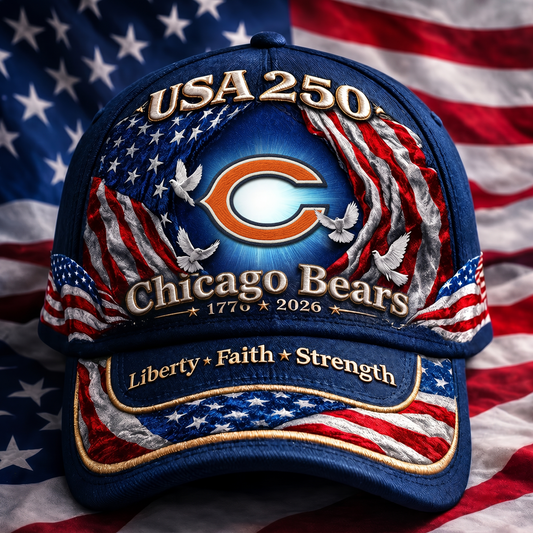 Premium NFL x CB  250 Years  Anniversary Of Freedom  Cap 220626