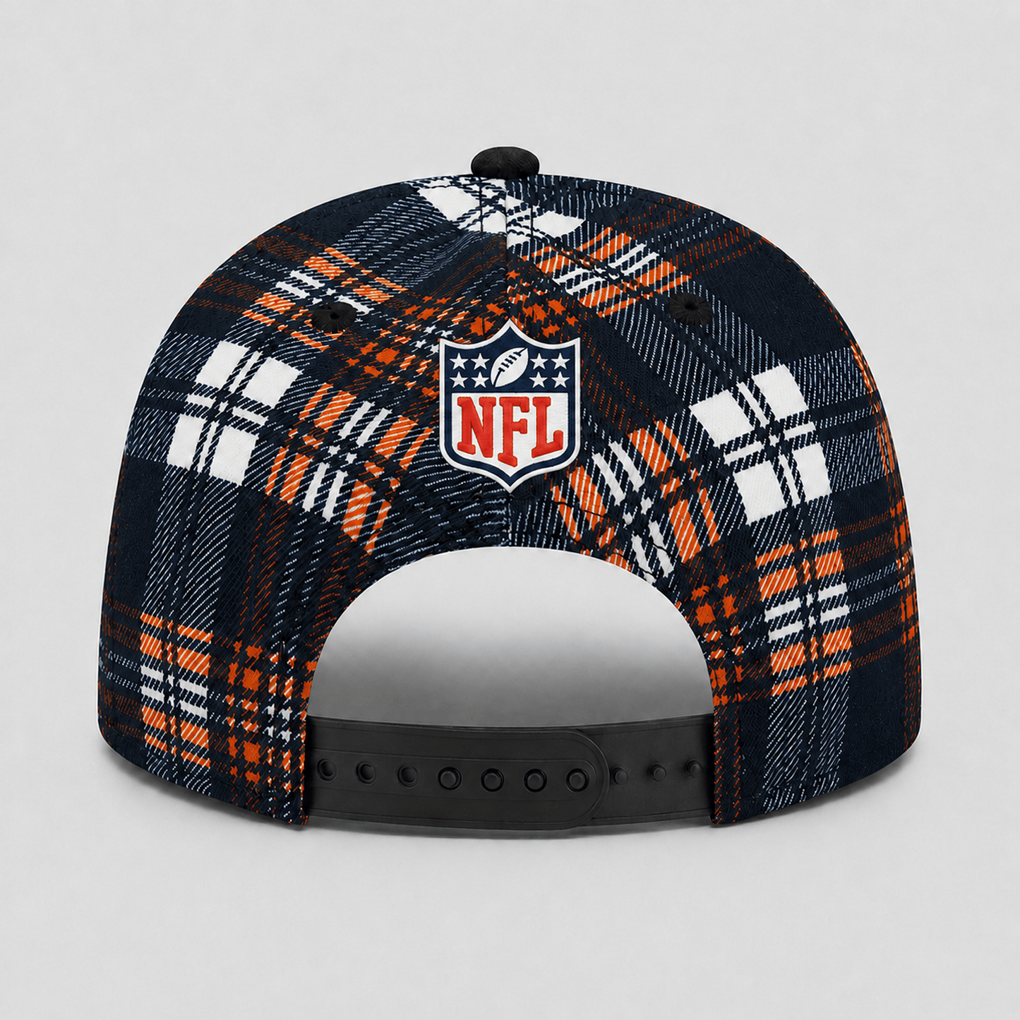 Premium NFL x CHI Plaid Game Day Style cap