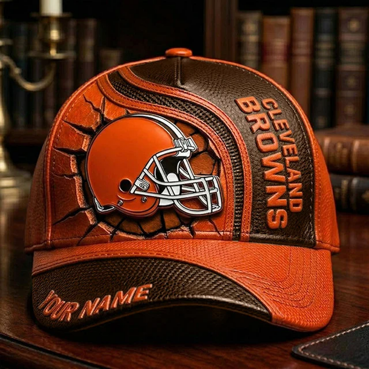 Premium NFL x CLE 3D Cap DATND TANTD 180526