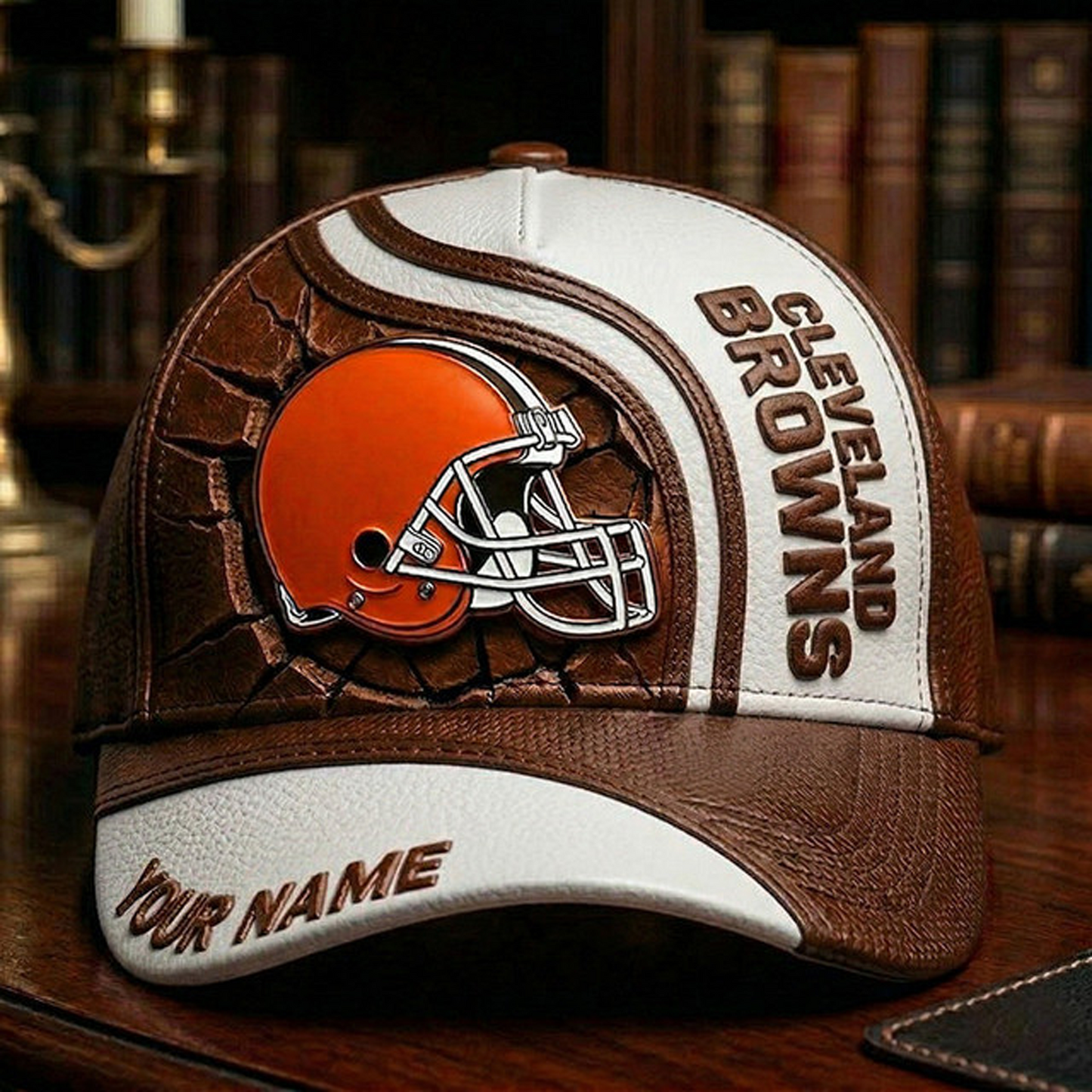 Premium NFL x CLE 3D Cap DATND TANTD 180526