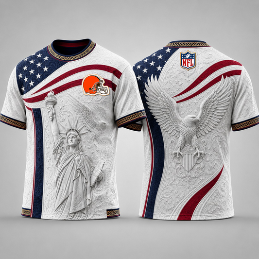 Premium NFL x CLE Football Team T-Shirt