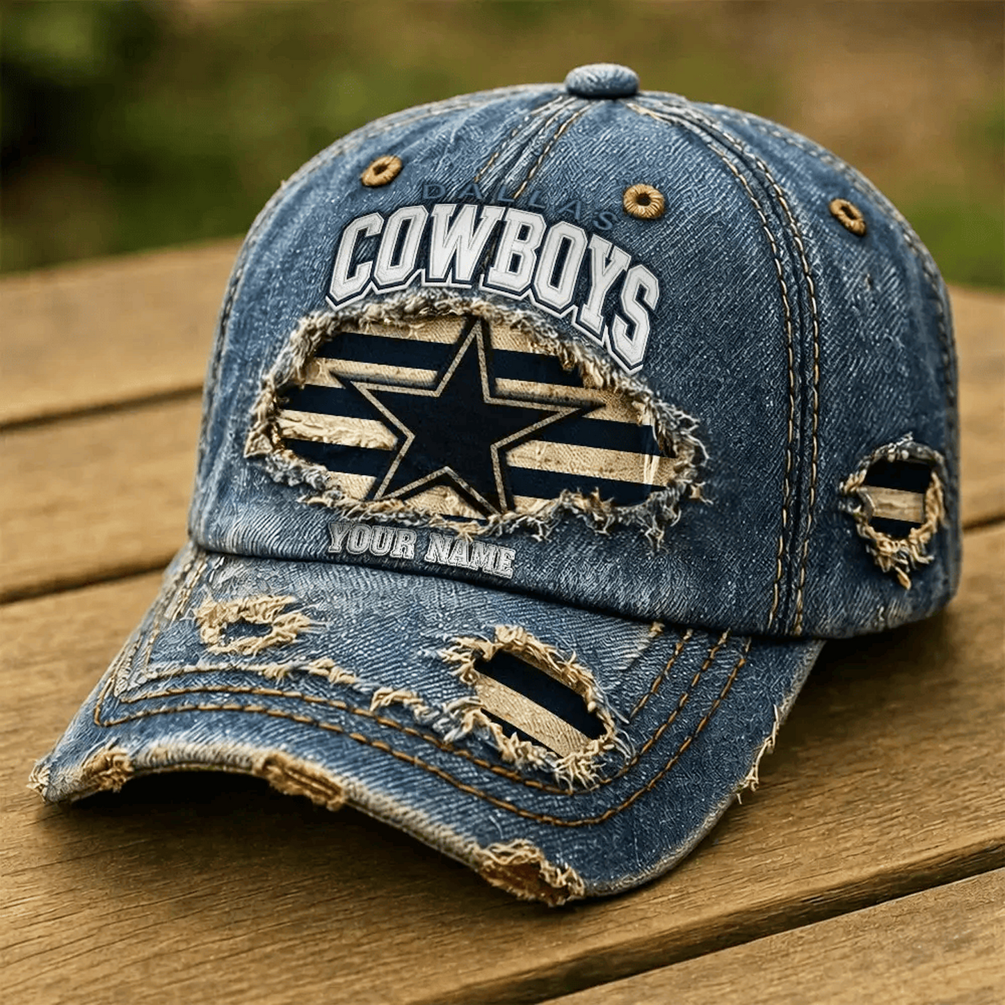 Premium NFL x DAL Denim Washed Cap New Style DATND TANTD 280526