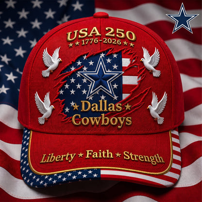 Premium NFL x DC 250 Years Anniversary Of Freedom Cap V2  260626