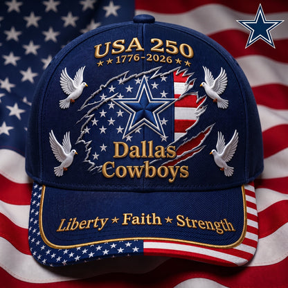Premium NFL x DC 250 Years Anniversary Of Freedom Cap V2  260626