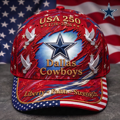 Premium NFL x DC 250 Years Anniversary Of Freedom Cap V4  260626