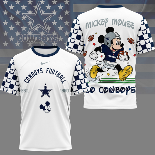Premium NFL  x DC Mouse Football 3D Shirt NDT VHM