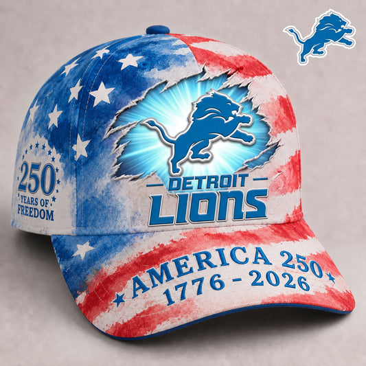 Premium NFL x DET EXCLUSIVE 250 Years Anniversary Of Freedom Cap 270626