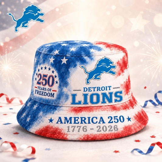 Premium NFL x DL 250 Years Of Freedom Bucket Hat 120625