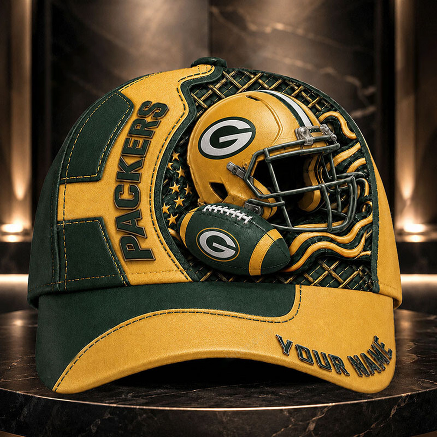 Premium NFL x GB 3D Custom Cap DATND TANTD 280526