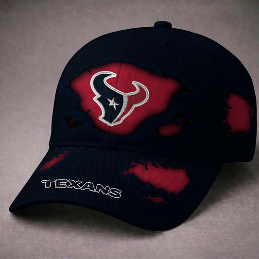 Premium NFL x HOU Scratch Pattern Cap DATND TANTD 250526