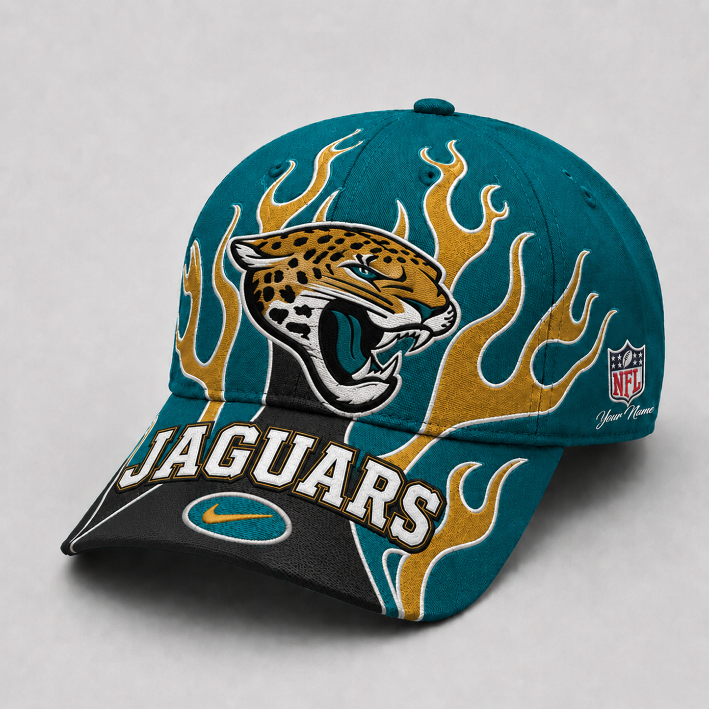 Premium NFL x JAX Game Day Flame Cap 260626