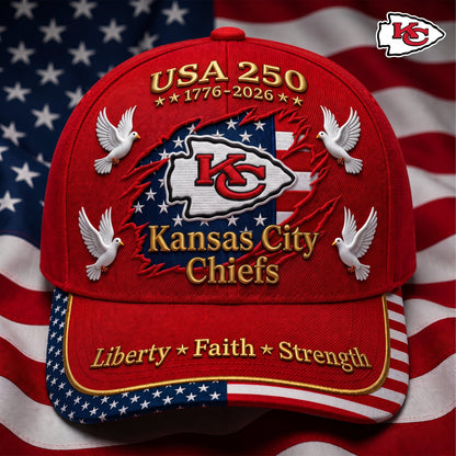 Premium NFL x KCC 250 Years Anniversary Of Freedom Cap V2  260626