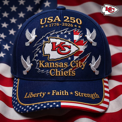 Premium NFL x KCC 250 Years Anniversary Of Freedom Cap V2  260626