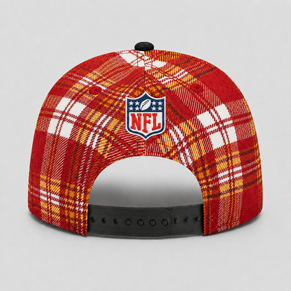 Premium NFL x KCC Plaid Game Day Style cap