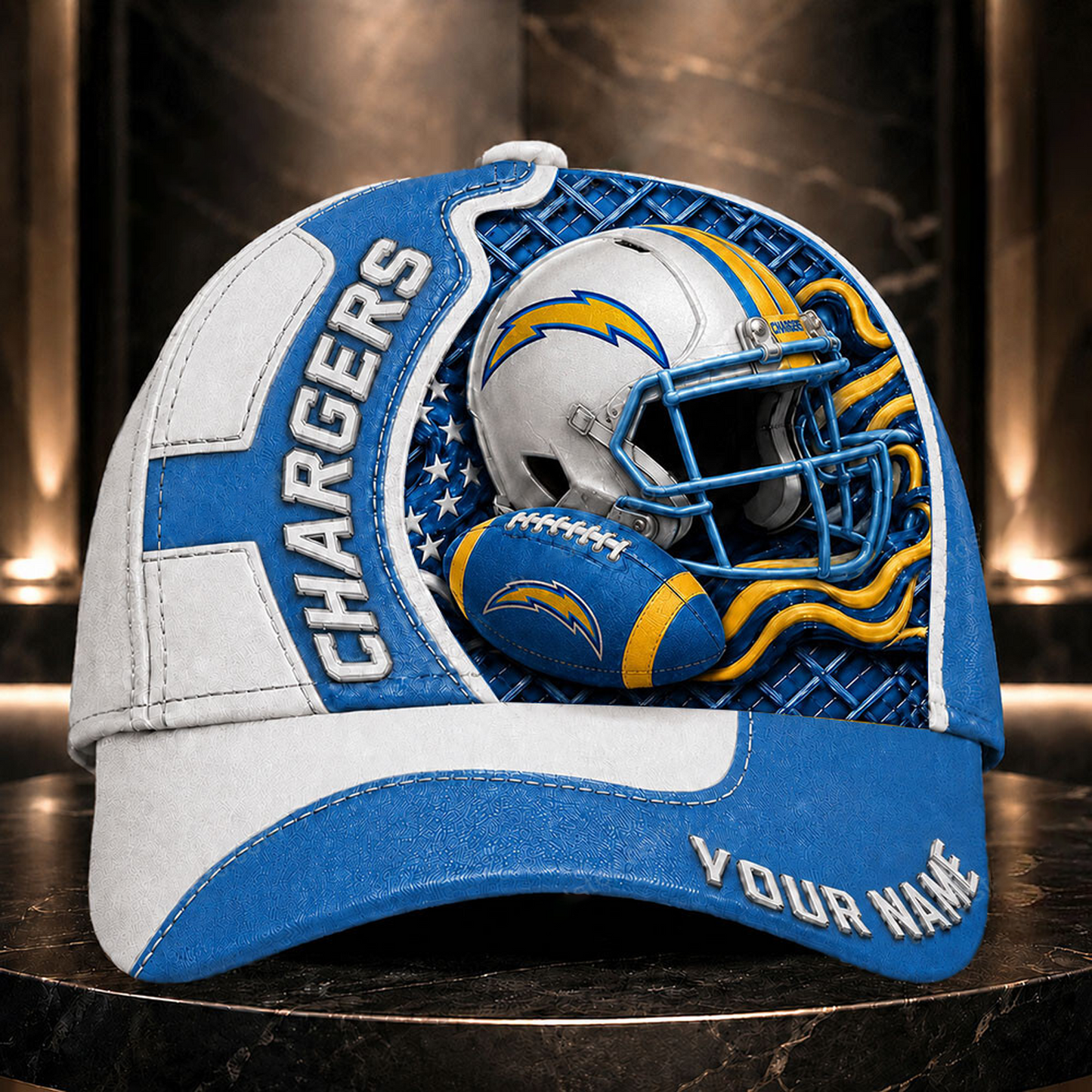 Premium NFL x LAC 3D Custom Cap DATND TANTD 280526