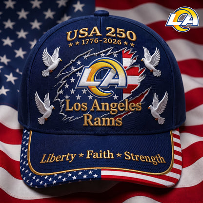 Premium NFL x LAR 250 Years Anniversary Of Freedom Cap V2  260626