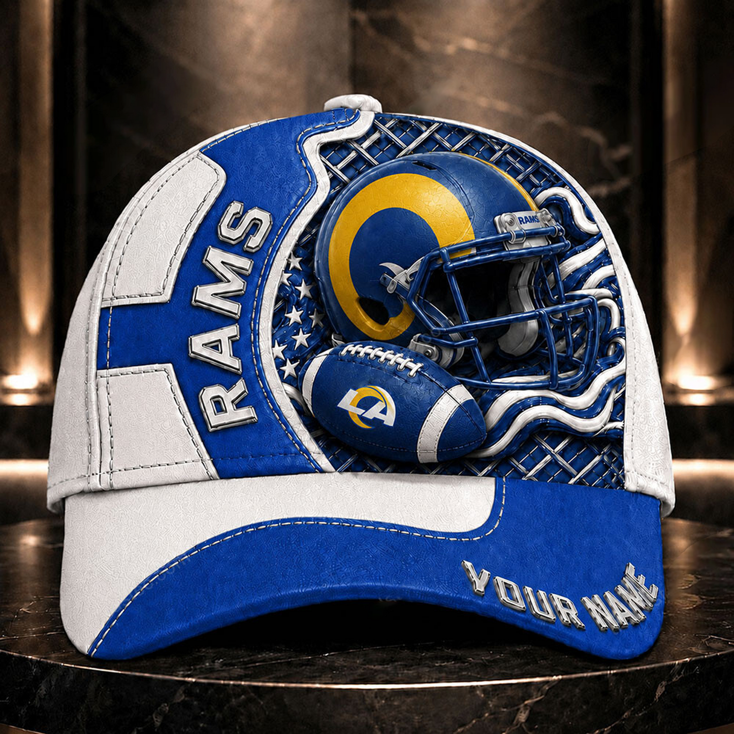 Premium NFL x LAR 3D Custom Cap DATND TANTD 280526