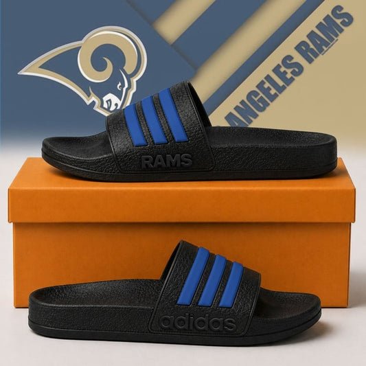 Premium NFL x LAR Adidas Slide Slippers NDT NHM 040626
