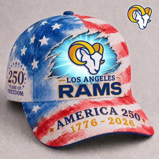 Premium NFL x LAR EXCLUSIVE 250 Years Anniversary Of Freedom Cap 270626