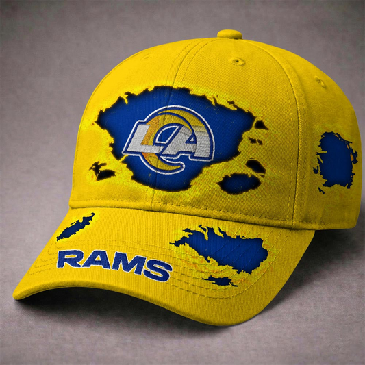 Premium NFL x LAR Scratch Pattern Cap DATND TANTD 250526