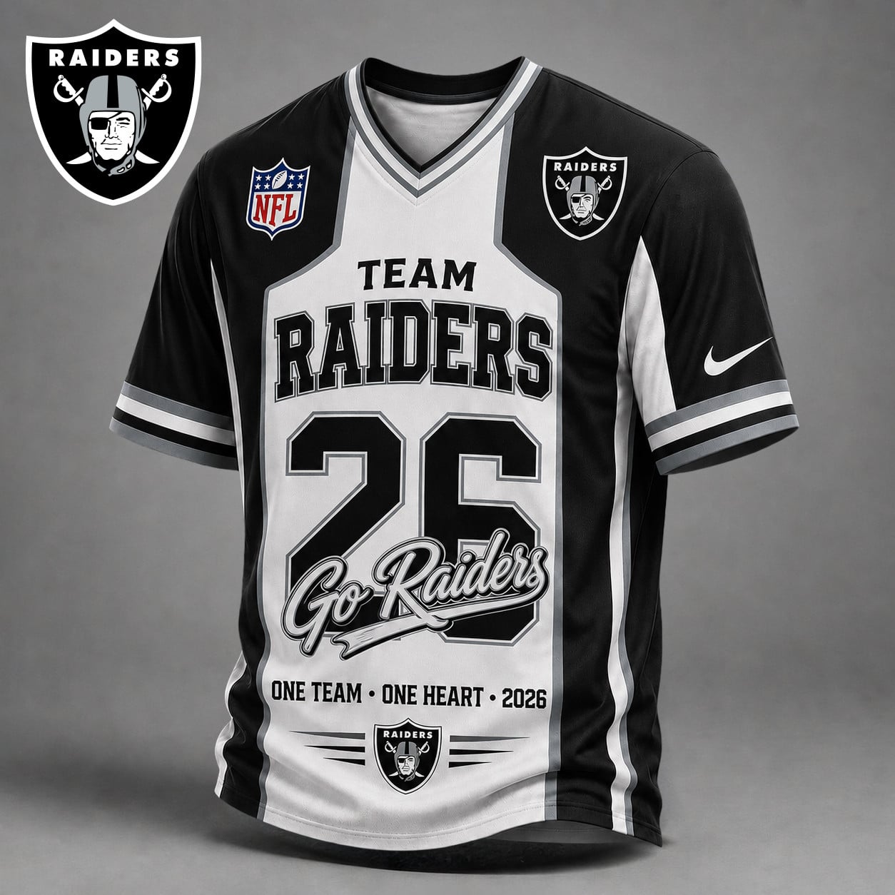 Premium NFL x LV Team Pride V-Neck Shirt limited editions NDT LVH 010626