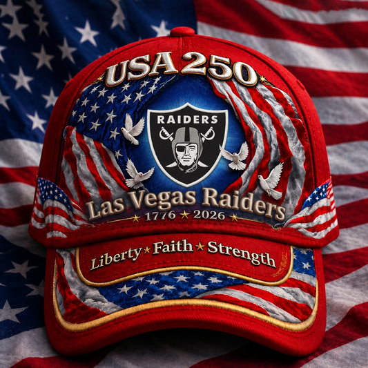 Premium NFL x LVR 250 Years  Anniversary Of Freedom  Cap 220626