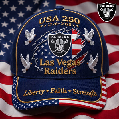 Premium NFL x LVR 250 Years Anniversary Of Freedom Cap V2  260626