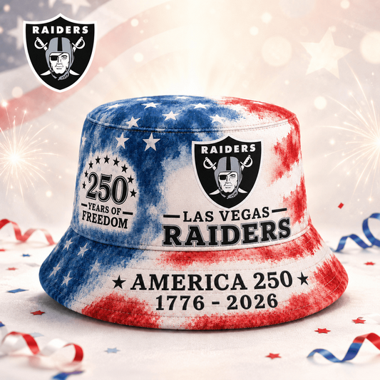 Premium NFL x LVR 250 Years Of Freedom Bucket Hat 120625