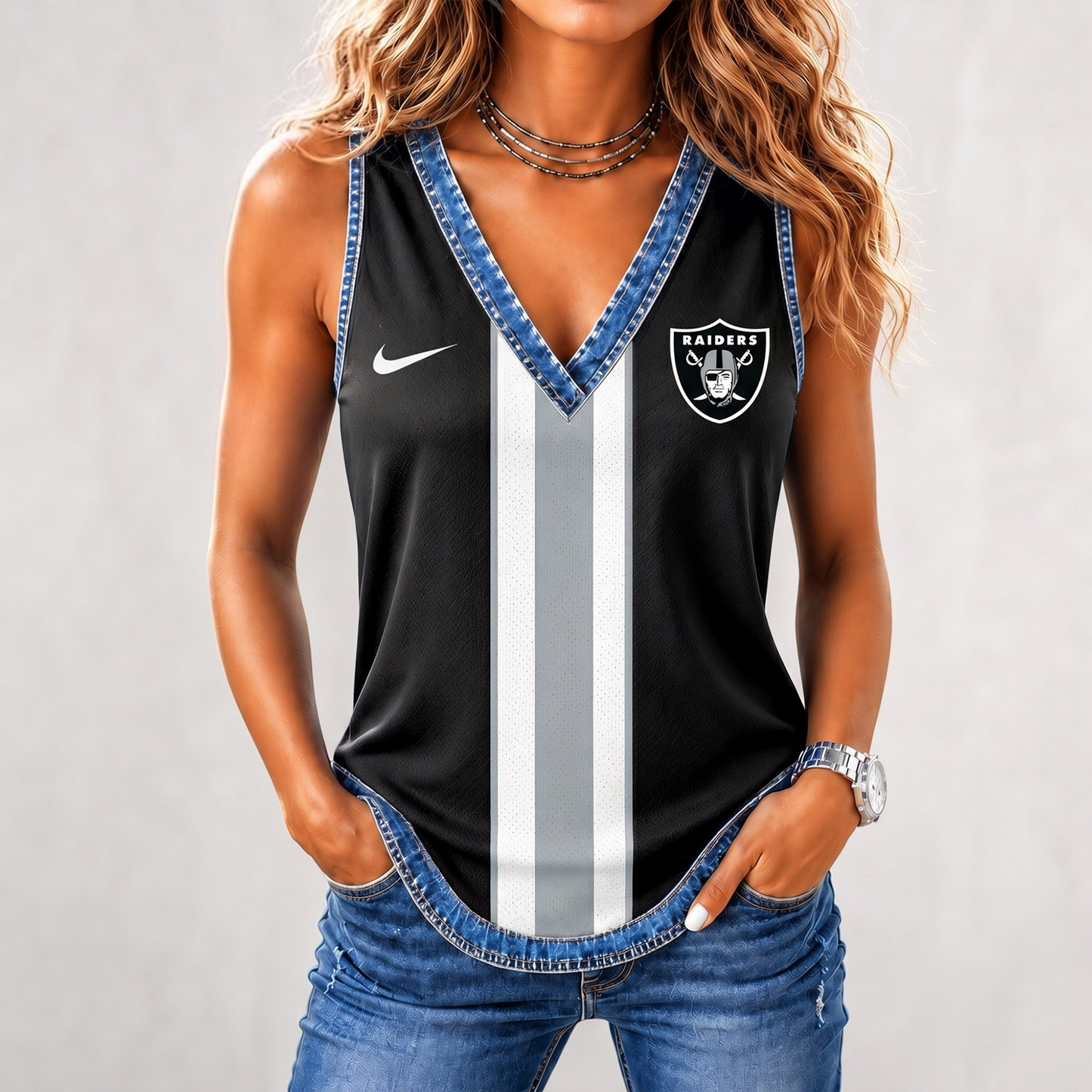 Premium NFL x LVR Game Day Sleeveless Top Shirt