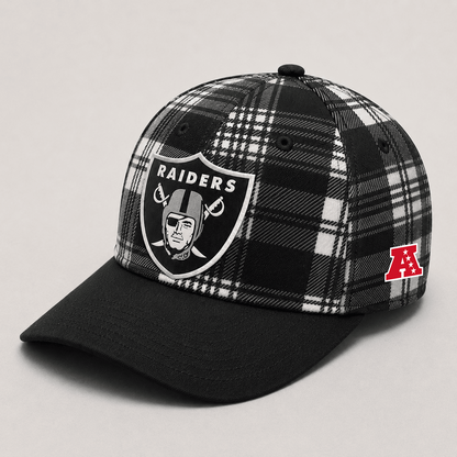 Premium NFL x LVR Plaid Game Day Style cap
