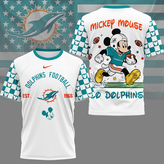 Premium NFL  x MD Mouse Football 3D Shirt NDT VHM