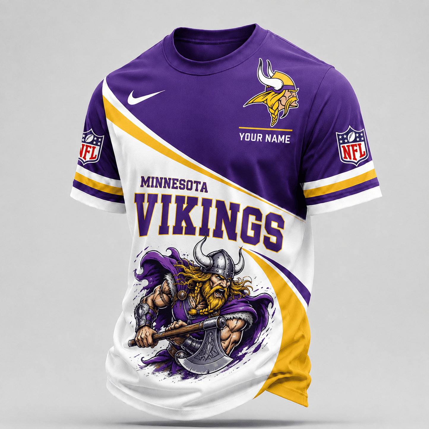 Premium NFL x MIN Bold Team Pride T-shirt