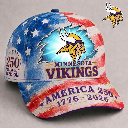 Premium NFL x MIN EXCLUSIVE 250 Years Anniversary Of Freedom Cap 270626
