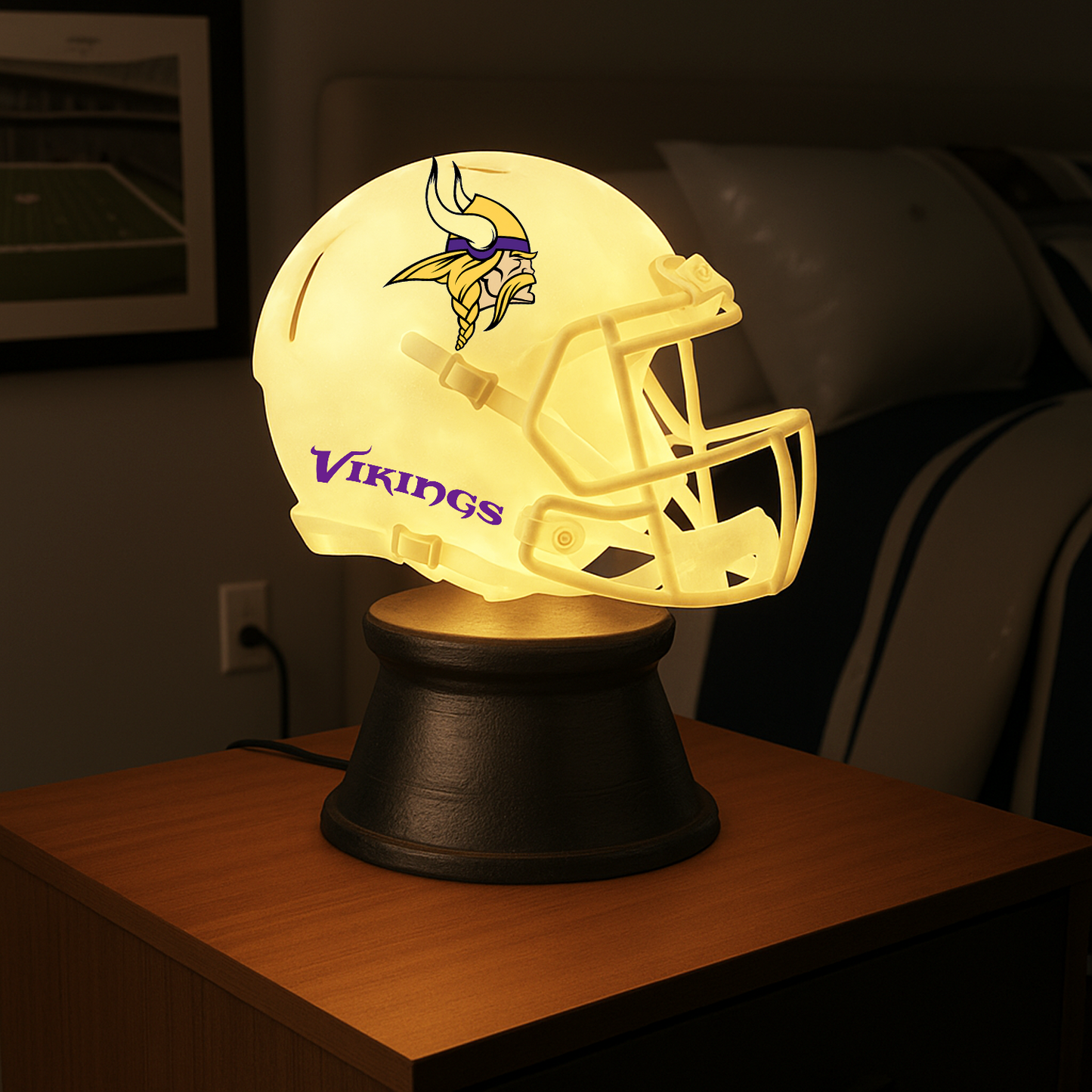 Premium NFL x MIN LED Helmet Night Light DATND TANTD