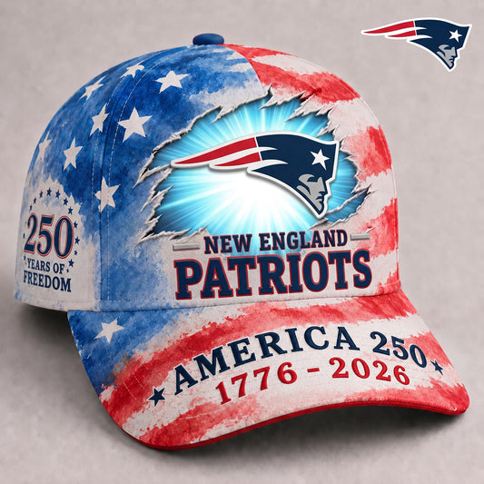 Premium NFL x NE EXCLUSIVE 250 Years Anniversary Of Freedom Cap 270626