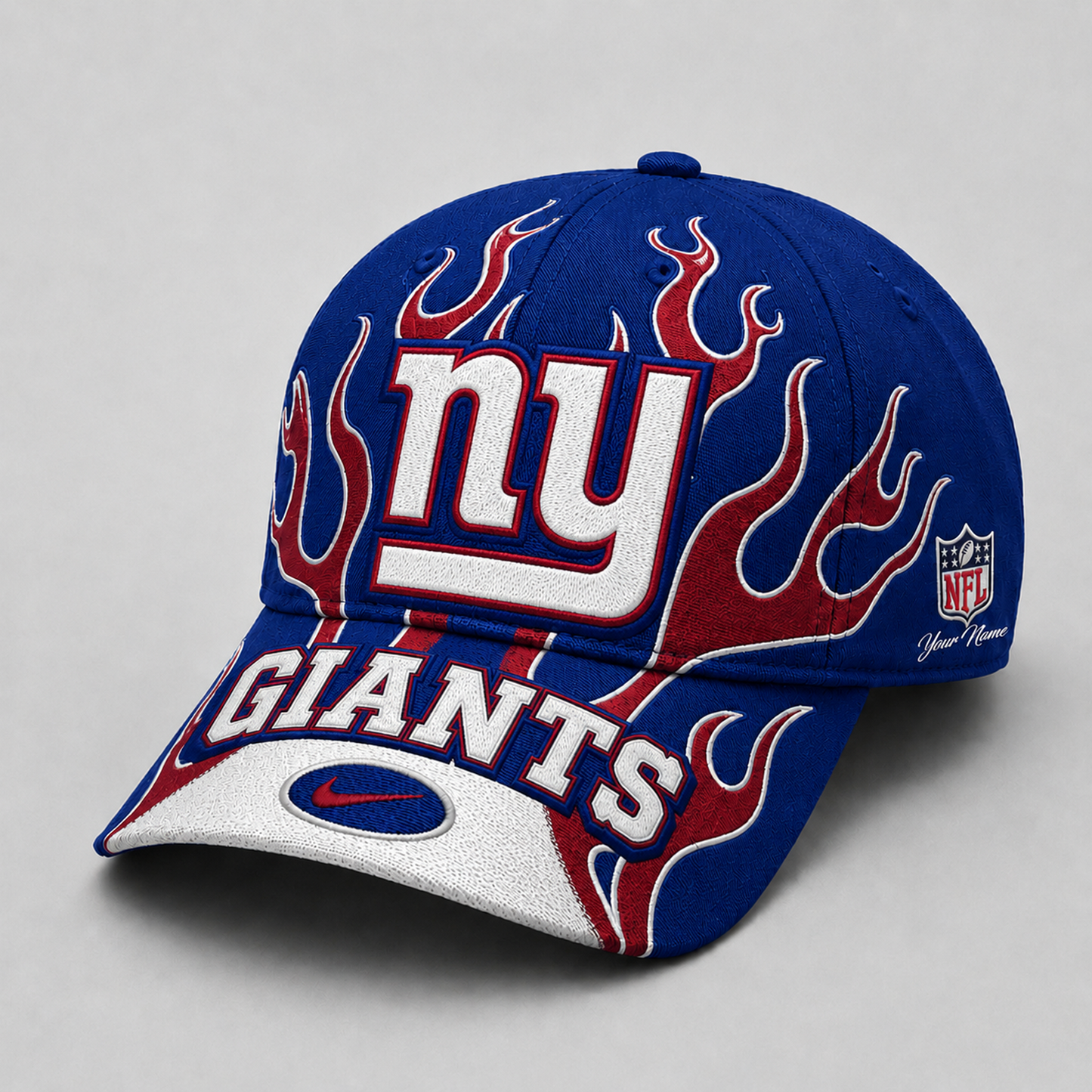 Premium NFL x NYG Game Day Flame Cap 260626