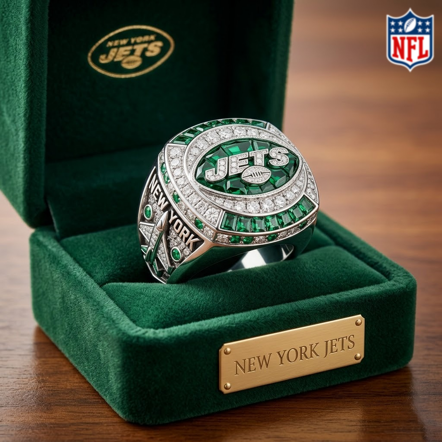 Premium NFL x NYJ Ring DATND TANTD 010426