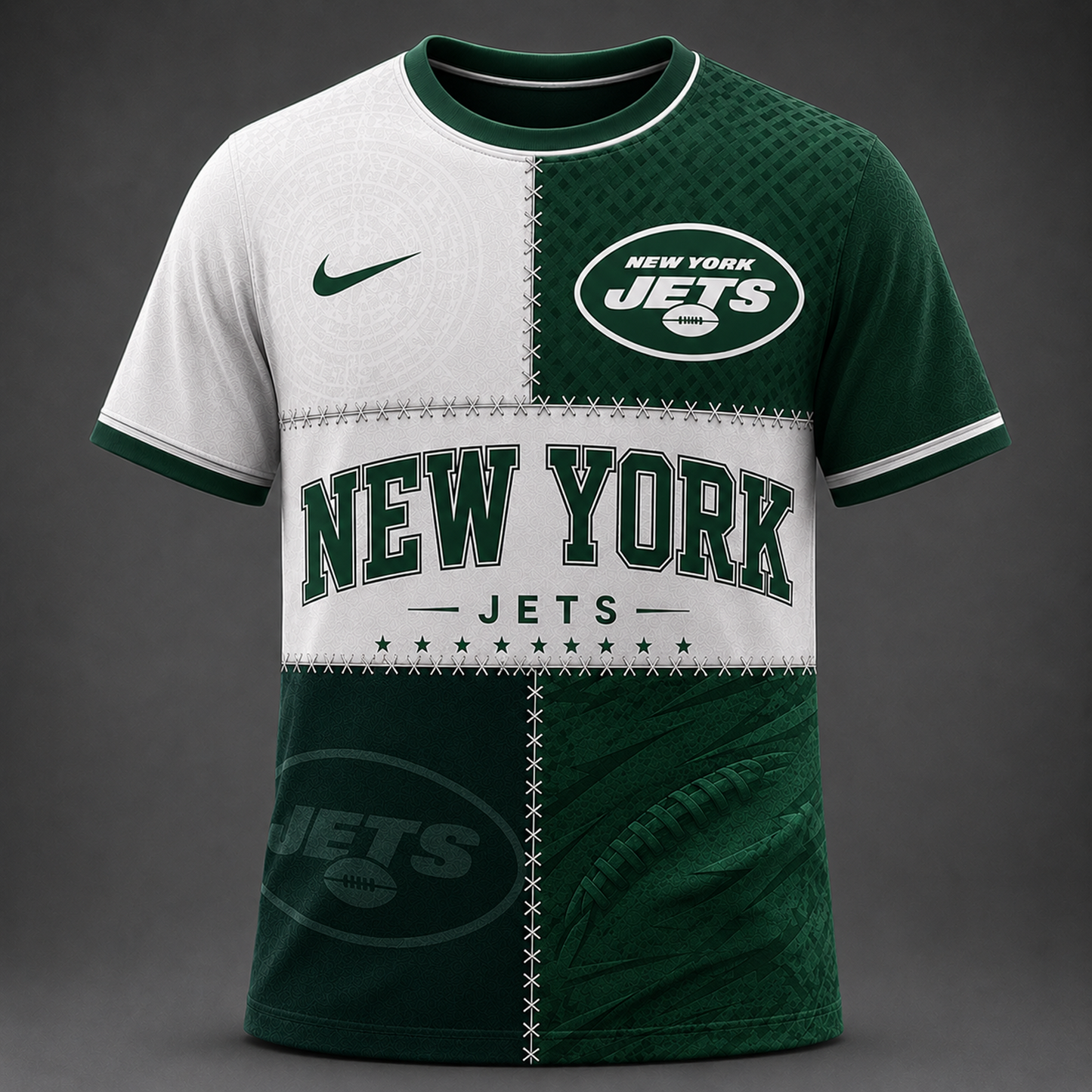 Premium NFL x NYJ Team Inspired T-Shirt 250626