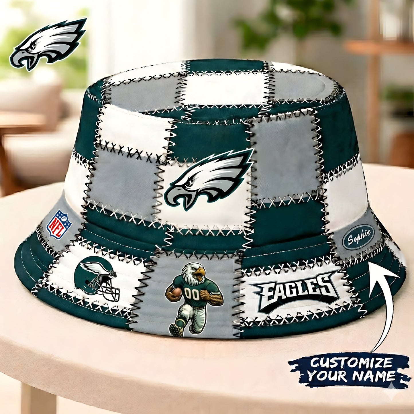Premium NFL x PE Pride Bucket Hat NDT LVH