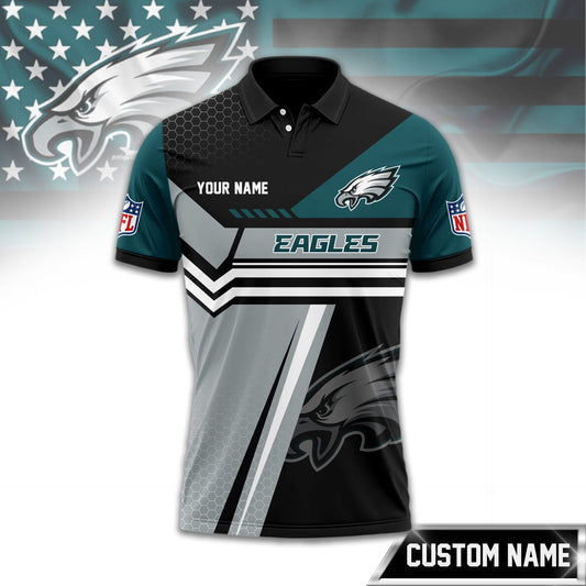 Premium NFL x PHI Inspired Custom Game Day Polo NDT NHM