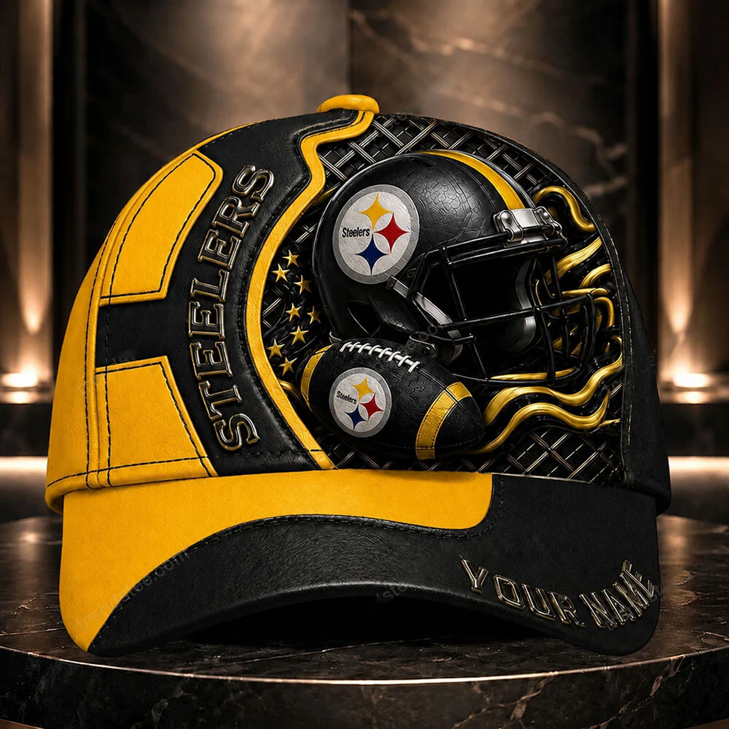 Premium NFL x PIT 3D Custom Cap DATND TANTD 280526