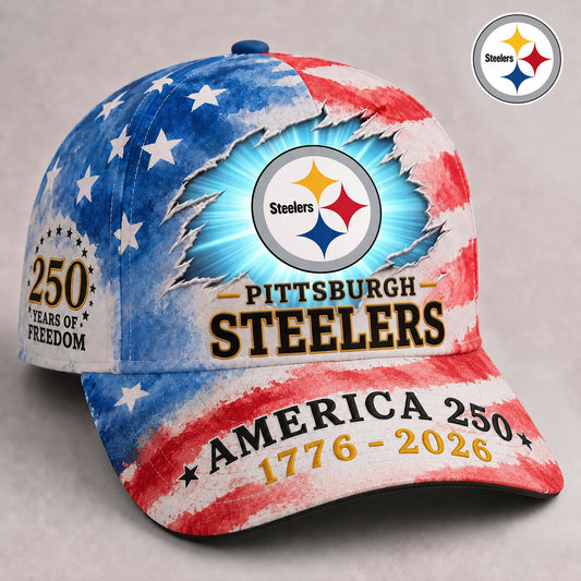 Premium NFL x PIT EXCLUSIVE 250 Years Anniversary Of Freedom Cap 270626