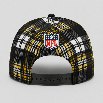 Premium NFL x PIT Plaid Game Day Style cap