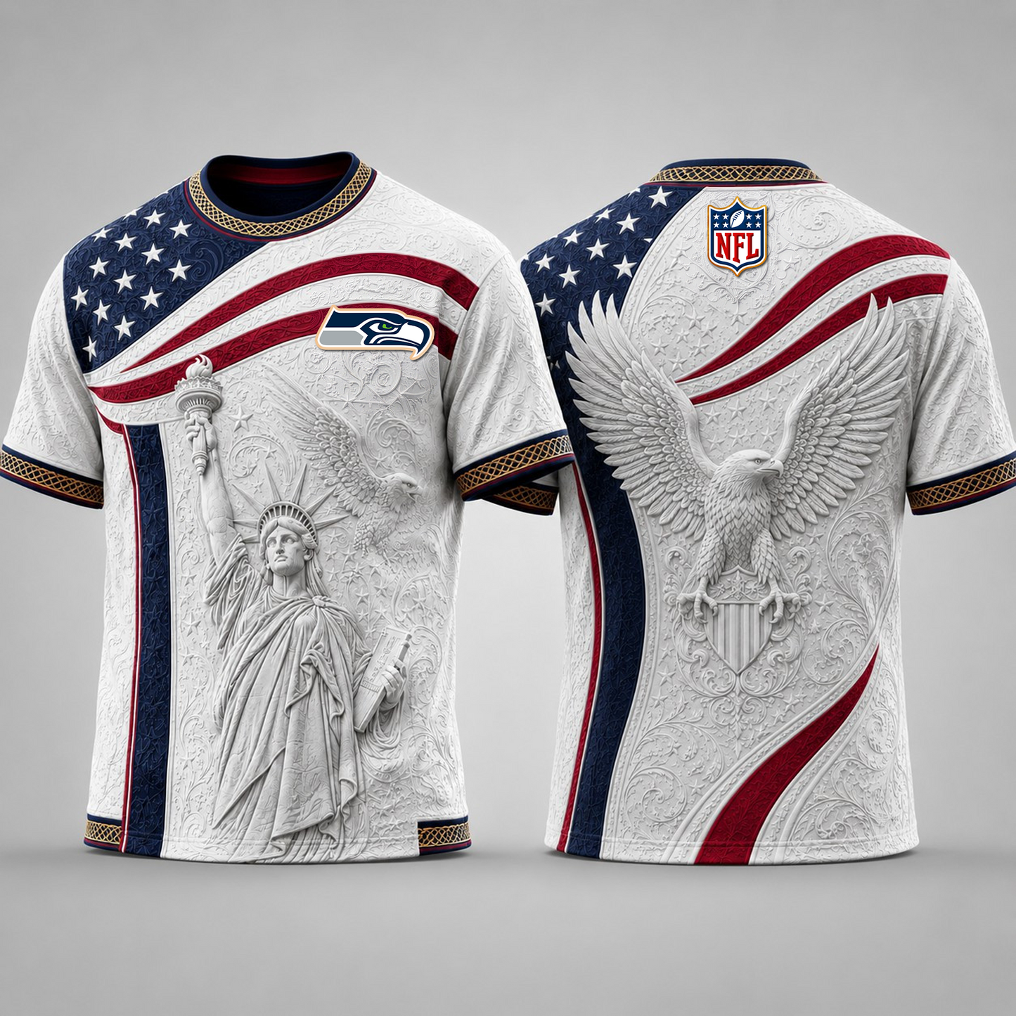 Premium NFL x SEA Football Team T-Shirt