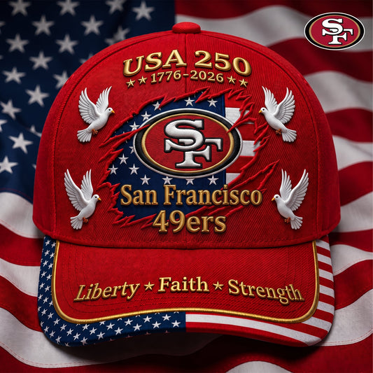 Premium NFL x SF 250 Years Anniversary Of Freedom Cap V2  260626