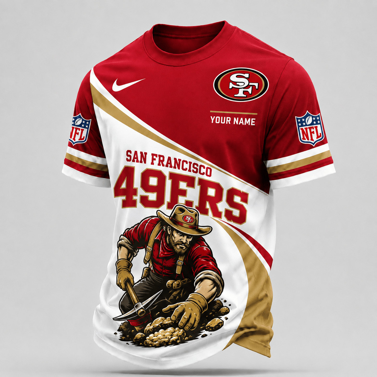 Premium NFL x SF Bold Team Pride T-shirt