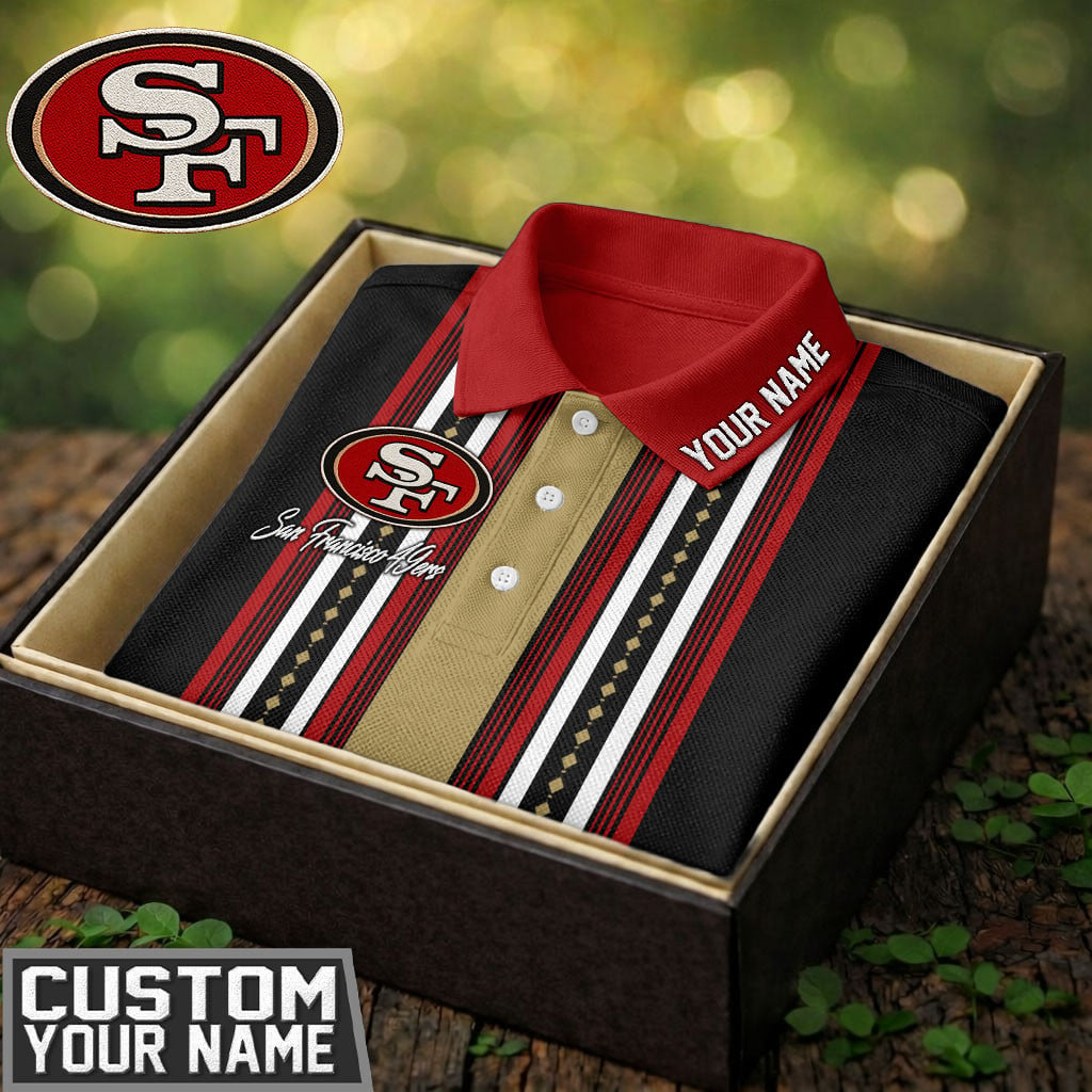 Premium NFL  x SF49 Legacy Sport Custom Polo NDT VHM