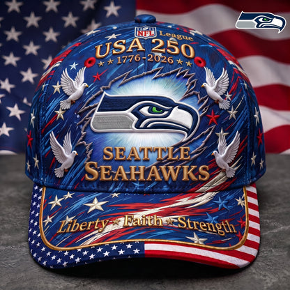 Premium NFL x SS 250 Years Anniversary Of Freedom Cap V4  260626