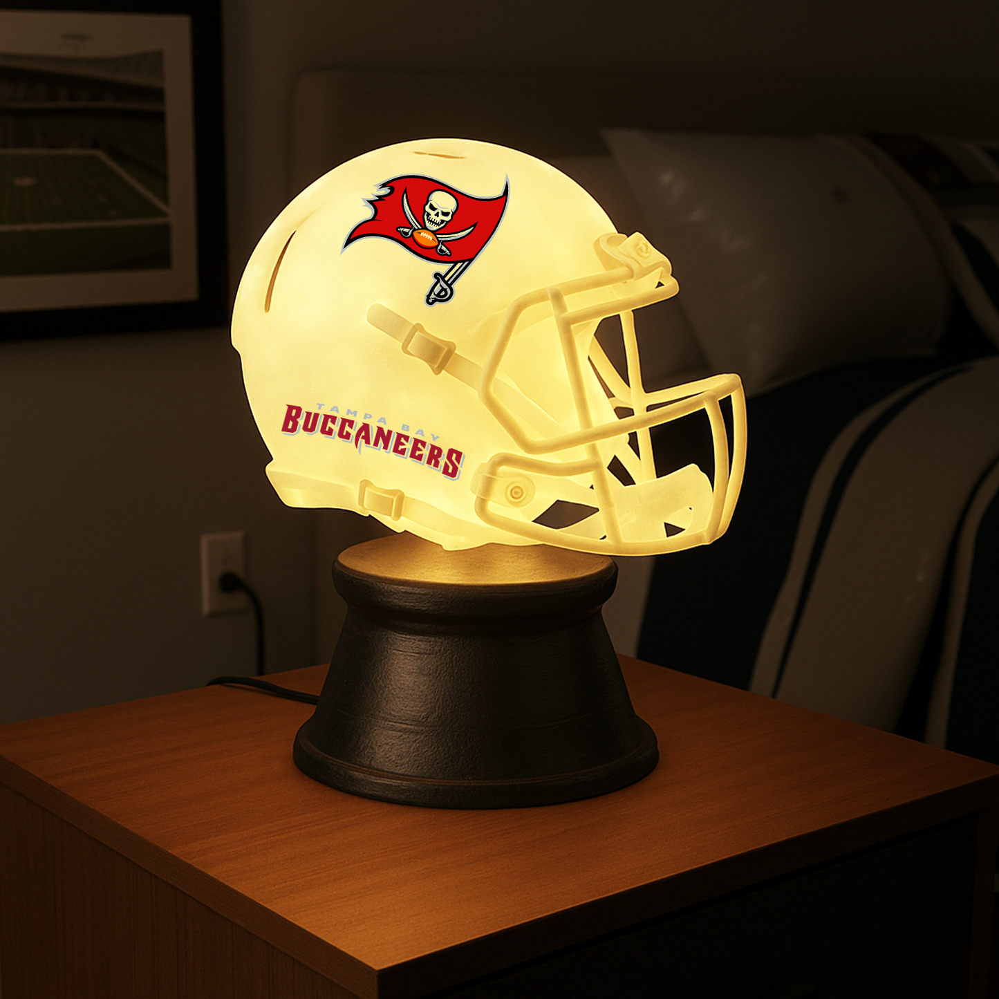 Premium NFL x TB LED Helmet Night Light DATND TANTD