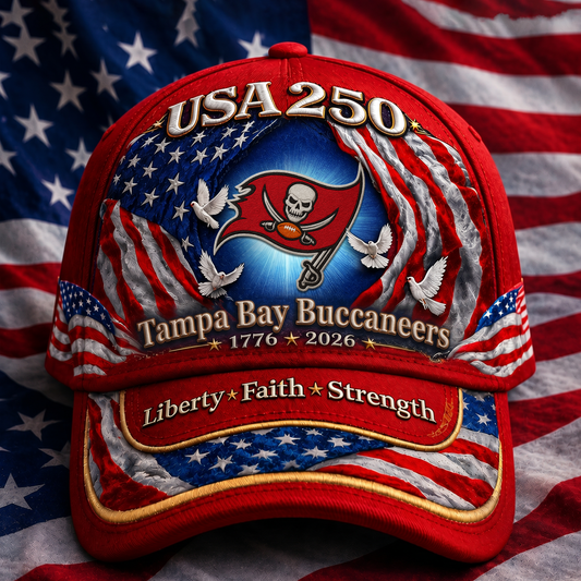 Premium NFL x TBB 250 Years  Anniversary Of Freedom  Cap 220626